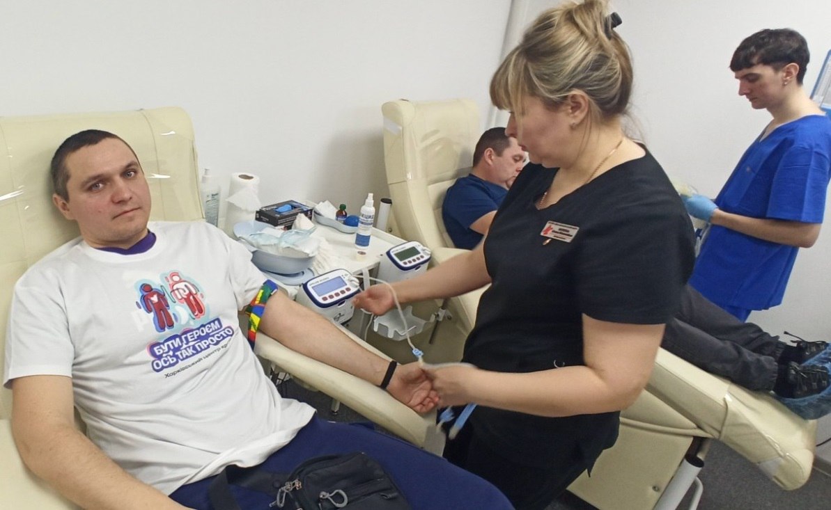 Здали вкрай необхідну донорську кров харківські енергетики: Новини Харкова